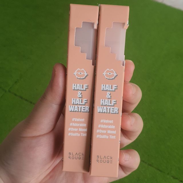 [블랙루즈]하프앤하프틴트 10종 中 택1+랜덤1 리뷰 사진