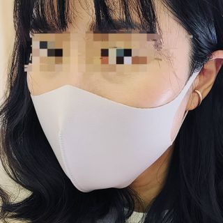 [에이블밤부] 리퓨어 쿠퍼 마스크 10color — 4점을 준 리뷰어가 2021년 1월 올린 사용 사진