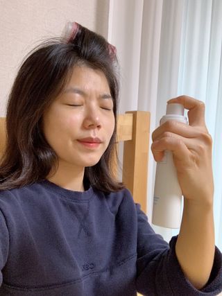 셀바이져 지우개 미스트 피부 보호 입주변 트러블 진정 케어 아기 안개분사 미스트 — 4.5점을 준 리뷰어가 2021년 3월 올린 사용 사진