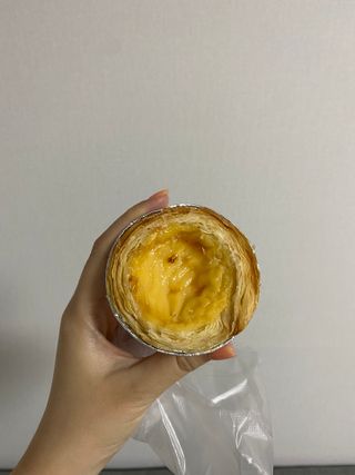 디앙뜨 포르투갈 에그타르트 오리지널 맛+패션후르츠 맛 중 택1 — 3점을 준 리뷰어가 2021년 7월 올린 사용 사진