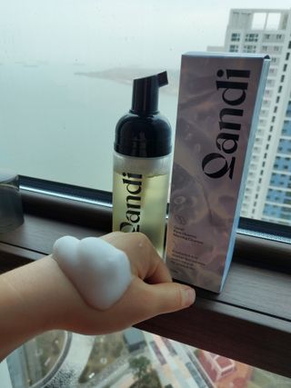 헤어플러스 콴디 아침세안제 폼클렌징 퓨어 어니스티 모닝클렌저 — 5점을 준 리뷰어가 2021년 3월 올린 사용 사진