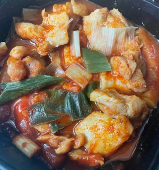 한성기업 무볼레 닭떡볶이+해물떡볶이 2종 세트 — 4점을 준 리뷰어가 2021년 9월 올린 사용 사진