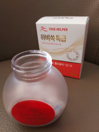 트루헬퍼 하비쏙 특급 모로오렌지 C3G 모로실 1박스 2개월분 — 5점을 준 리뷰어가 2023년 3월 올린 사용 사진