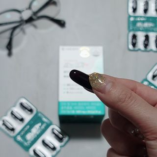 [대웅제약] 혈행, 눈,뼈건강, 알티지오메가3 세노메가 루테인 — 5점을 준 리뷰어가 2021년 8월 올린 사용 사진