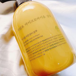 방방곳곳 편림초 마이크로바이옴 샴푸 — 4점을 준 리뷰어가 2022년 3월 올린 사용 사진