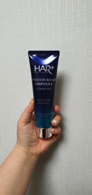 헤어플러스 단백질탈모샴푸 500ml+단백질본드앰플 145ml — 5점을 준 리뷰어가 2021년 4월 올린 사용 사진