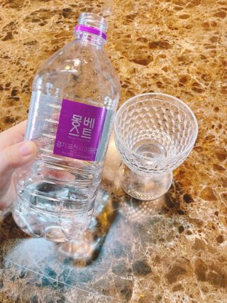 몽베스트 MONTBEST 1L 12입 — 5점을 준 리뷰어가 2022년 4월 올린 사용 사진