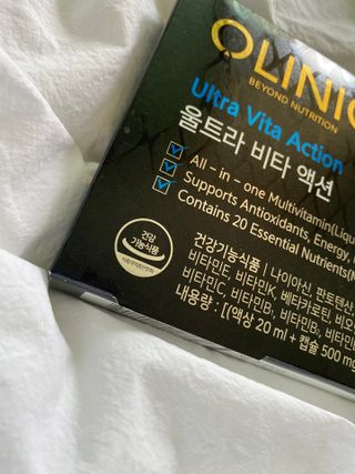올리닉 울트라비타액션 — 5점을 준 리뷰어가 2021년 9월 올린 사용 사진