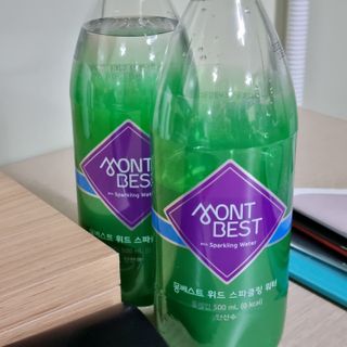 몽베스트 Montbest with Sparkling water Plain 20병 — 5점을 준 리뷰어가 2021년 11월 올린 사용 사진