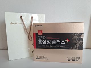 서울약사신협_투데이홍삼정플러스스틱_10g x 30포 — 5점을 준 리뷰어가 2021년 1월 올린 사용 사진