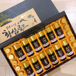 서울약사신협_프리미엄황삼골드_3.75g x 12환+75mgx12병 — 5점을 준 리뷰어가 2021년 1월 올린 사용 사진