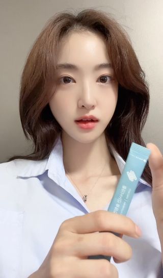 클린24시간 슬림앤유산균 1박스 (3.5g X 15포) — 4.5점을 준 리뷰어가 2022년 9월 올린 사용 사진
