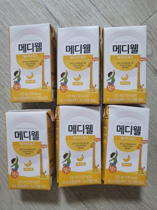 메디웰 페디아드링크 미니 바나나맛 — 5점을 준 리뷰어가 2022년 8월 올린 사용 사진