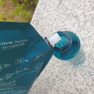 코박 covak 살균 스프레이 / 스페이스 살균제 — 5점을 준 리뷰어가 2022년 5월 올린 사용 사진