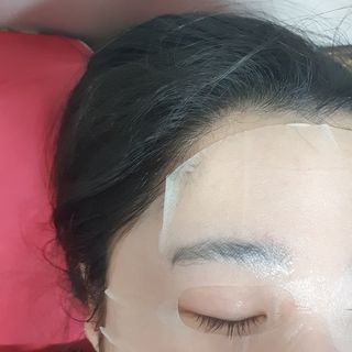 체르엠 그린 케비어 더블워터 마스크팩 5매입  2팩 — 5점을 준 리뷰어가 2021년 12월 올린 사용 사진