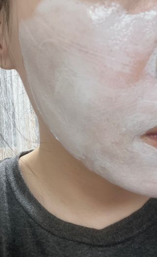스킨큐어 산다화 씨위드 머드 팩 — 5점을 준 리뷰어가 2022년 9월 올린 사용 사진