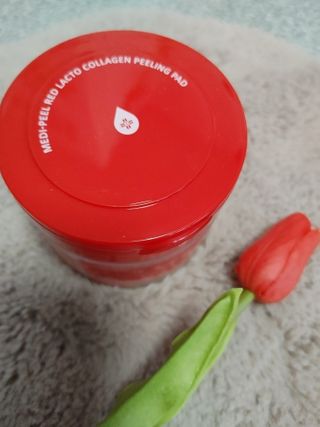메디필 레드 락토 콜라겐 필링패드 — 5점을 준 리뷰어가 2021년 2월 올린 사용 사진