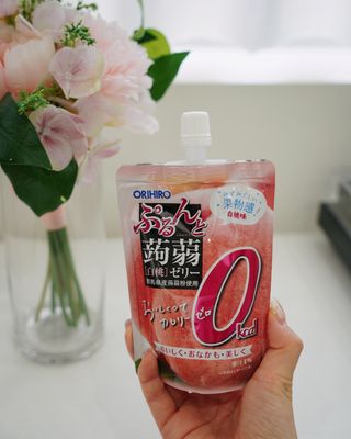 ORIHIRO 오리히로 곤약젤리 제로칼로리 130g 4종 4팩(맛별로 1팩씩) — 5점을 준 리뷰어가 2023년 2월 올린 사용 사진