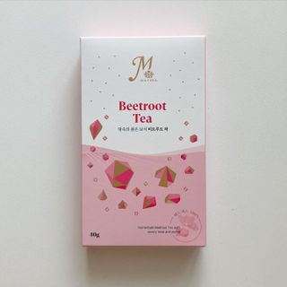 마시다 매혹적인 붉은 빛이 입안 가득히, 비트루트차 — 5점을 준 리뷰어가 2021년 6월 올린 사용 사진
