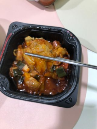 한성기업 무볼레 닭떡볶이+해물떡볶이 2종 세트 — 5점을 준 리뷰어가 2021년 10월 올린 사용 사진