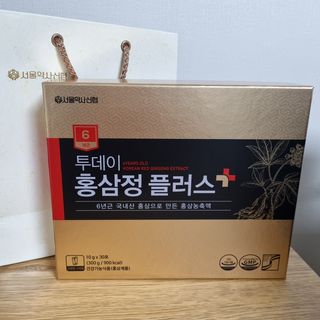 서울약사신협_투데이홍삼정플러스스틱_10g x 30포 — 5점을 준 리뷰어가 2021년 6월 올린 사용 사진