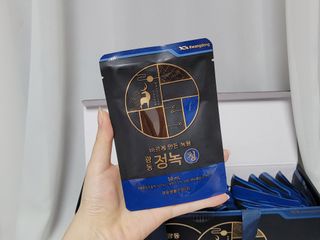 광동생활건강 [광동] 바르게 만든 녹용, 광동정녹청 30포. — 5점을 준 리뷰어가 2022년 6월 올린 사용 사진