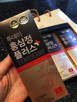 서울약사신협_투데이홍삼정플러스스틱_10g x 30포 — 4점을 준 리뷰어가 2020년 12월 올린 사용 사진