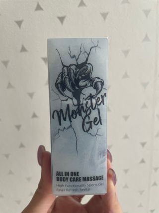 [바록스] 류현진 올인원 바디릴렉싱 몬스터겔 50ml — 5점을 준 리뷰어가 2021년 5월 올린 사용 사진