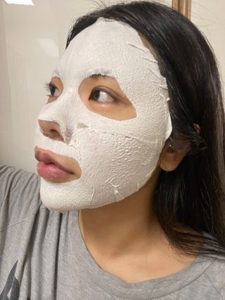 아이디플라코스메틱 페이스핏 플라스터 마스크 _ 리뉴얼 — 5점을 준 리뷰어가 2021년 7월 올린 사용 사진