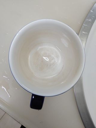 위케어 천연 주방세세, 에어프라이어세제, 다목적세정제, 발포텀블러세정제 — 2점을 준 리뷰어가 2021년 2월 올린 사용 사진
