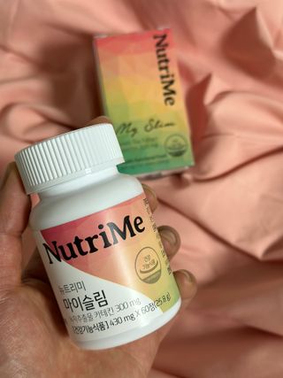 뉴트리미 마이슬림 녹차 카테킨 다이어트 보조제 60정 1달분 — 5점을 준 리뷰어가 2023년 2월 올린 사용 사진