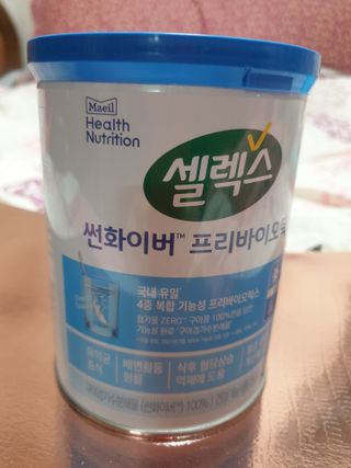 셀렉스 썬화이버 프리바이오틱스 — 3점을 준 리뷰어가 2021년 12월 올린 사용 사진