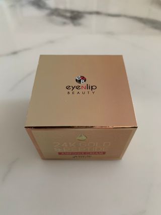 아이앤립 / EYENLIP 아이앤립 24K 골드 N 펩타이드 앰플 크림 — 5점을 준 리뷰어가 2021년 3월 올린 사용 사진