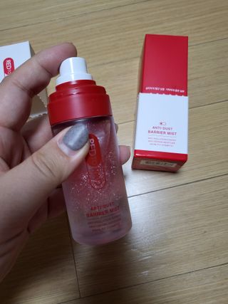 레드투래드 안티더스트 배리어 미스트 55ml — 4.5점을 준 리뷰어가 2021년 10월 올린 사용 사진