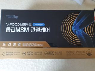 [브이푸드] 옵티MSM 관절케어 (70ml x30포) — 5점을 준 리뷰어가 2022년 6월 올린 사용 사진