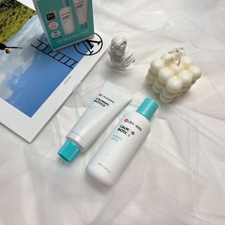 리더스코스메틱 리더스 카밍 바이오틱스 #1등 진정 기획세트 [에센스 워터150ml + 크림 마스크80ml] — 5점을 준 리뷰어가 2022년 8월 올린 사용 사진