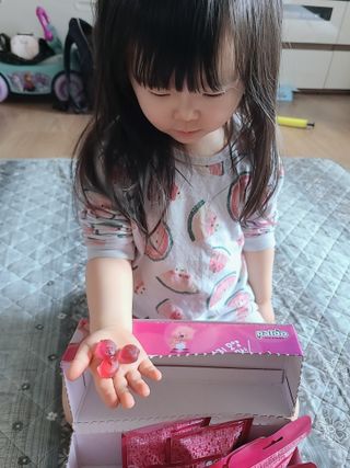 [팔도] 잔망루피젤리 믹스베리맛 42g 8개 — 5점을 준 리뷰어가 2022년 3월 올린 사용 사진