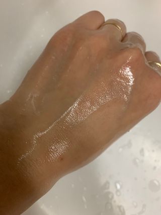 프리[닥터문] 유산균 락토케어 질경초 여성청결제 1000ml (젤타입) — 5점을 준 리뷰어가 2022년 7월 올린 사용 사진