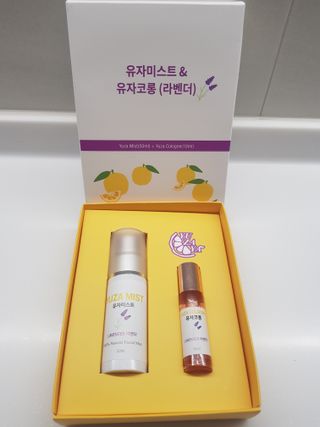 유자야 3종 SET유자 페이셜미스트+유자코롱 세트(퓨어/라벤더/자스민) — 4점을 준 리뷰어가 2022년 7월 올린 사용 사진