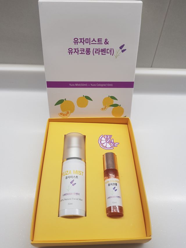 3종 SET유자 페이셜미스트+유자코롱 세트(퓨어/라벤더/자스민) 리뷰 사진