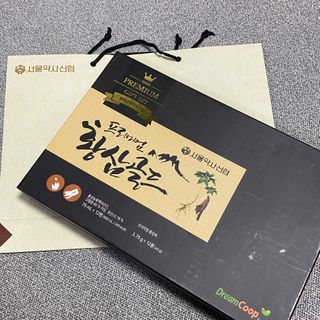 서울약사신협_프리미엄황삼골드_3.75g x 12환+75mgx12병 — 5점을 준 리뷰어가 2021년 1월 올린 사용 사진