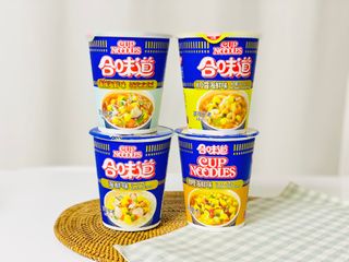 NISSIN 닛신 컵누들  4종 - 씨푸드오리지날, 씨푸드 스파이시, 씨푸드 커리, 씨푸드 XO소스 — 5점을 준 리뷰어가 2021년 12월 올린 사용 사진