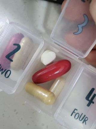 [푸름웰니스] 쏘팔메토 옥타코사놀 더솔져스 1000mg 30캡슐 — 3.5점을 준 리뷰어가 2022년 1월 올린 사용 사진