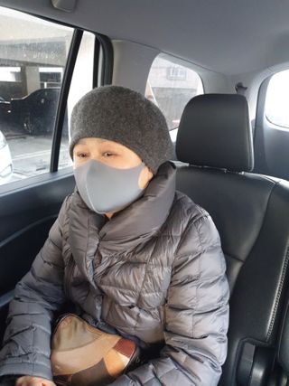 [에이블밤부] 리퓨어 쿠퍼 마스크 10color — 5점을 준 리뷰어가 2021년 2월 올린 사용 사진
