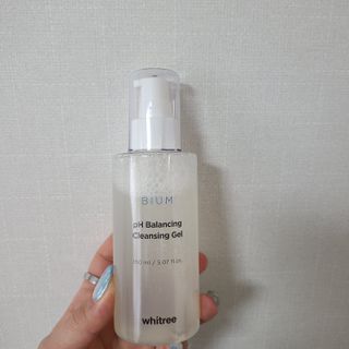 화이트리 비움 약산성 클렌징젤 ,마일드 필링젤 세트 — 5점을 준 리뷰어가 2021년 2월 올린 사용 사진