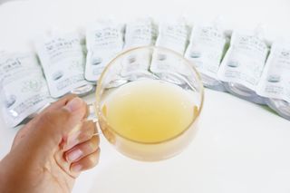 [이롬] 오크라 마시는 뷰티드링크 100mL x 20입 — 5점을 준 리뷰어가 2022년 9월 올린 사용 사진