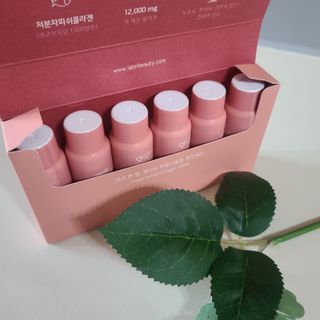랩앤뷰티 메가 벨벳 콜라겐 12000 — 5점을 준 리뷰어가 2021년 5월 올린 사용 사진