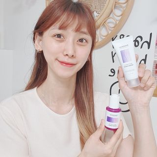 바노바기 코스메틱 바노바기 밀크 씨슬 리페어 세럼 30ml & 크림 50ml — 5점을 준 리뷰어가 2024년 5월 올린 사용 사진