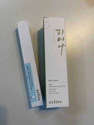 에클리스 피어나 스킨토너 — 4점을 준 리뷰어가 2022년 2월 올린 사용 사진