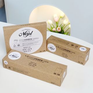 노플(NOPL) 노플 친환경 바이오 산화 생분해  항균 일회용 위생 비닐장갑 100매 + 지퍼백 소형, 대형 — 5점을 준 리뷰어가 2021년 10월 올린 사용 사진